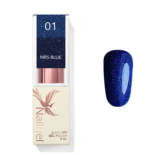 Mrs  Blue 01  - Gellack 8ml