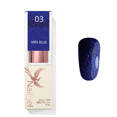 Mrs  Blue 03  - Gellack 8ml