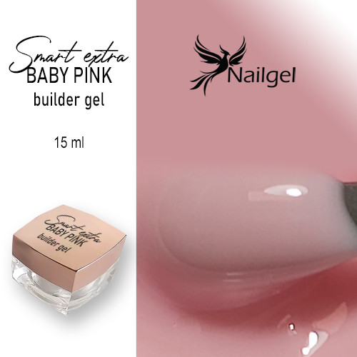 Smart extra Aufbau Gel  -03- , Babyrosa 5 ml